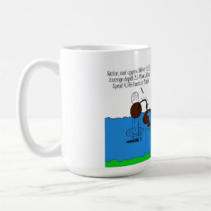 Mug Bande dessinée mignonne de cheval de croisement d