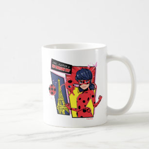 Mug Bande dessinée Miraculaire Ladybug Parisienne