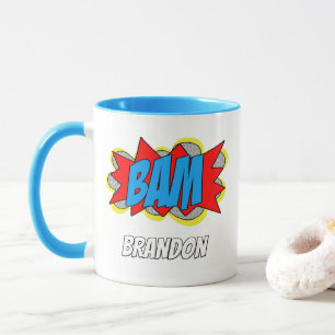 Mug Bande dessinée personnalisée amusante dans le styl