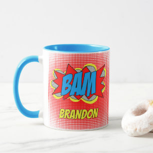 Mug Bande dessinée personnalisée amusante dans le styl