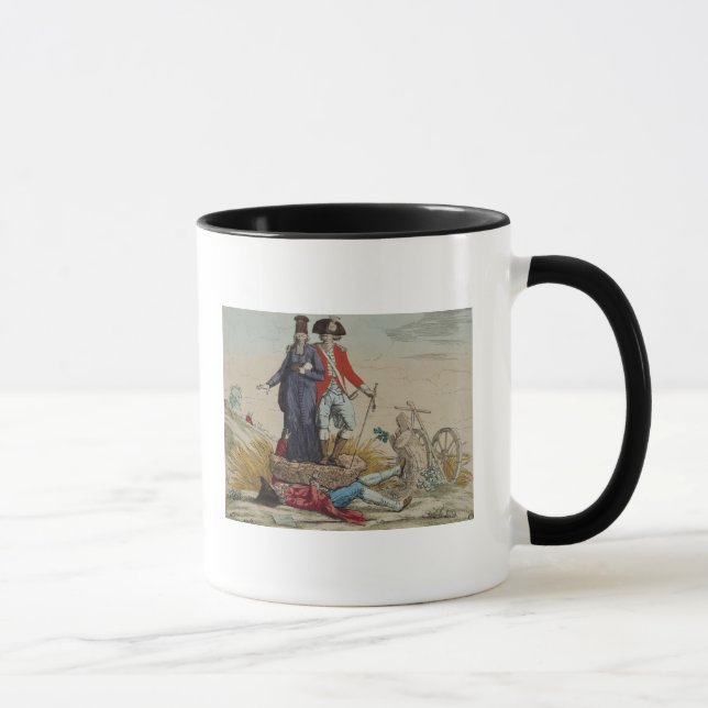 Mug Bande dessinée révolutionnaire au sujet des dîmes (Droite)
