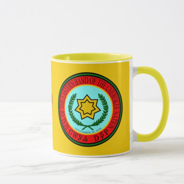 Mug Bande orientale du joint cherokee (Droite)