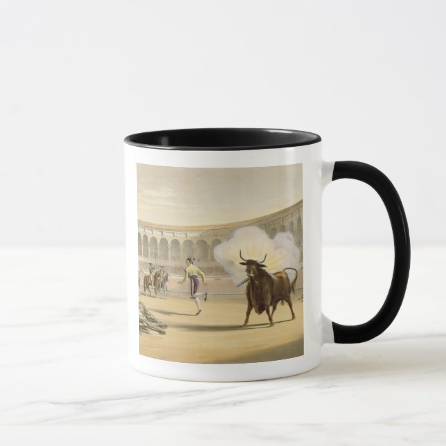 Mug Banderillas de Fuego, 1865 (litho de couleur) (Droite)
