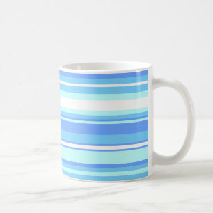 Mug Bandes bleu ciel