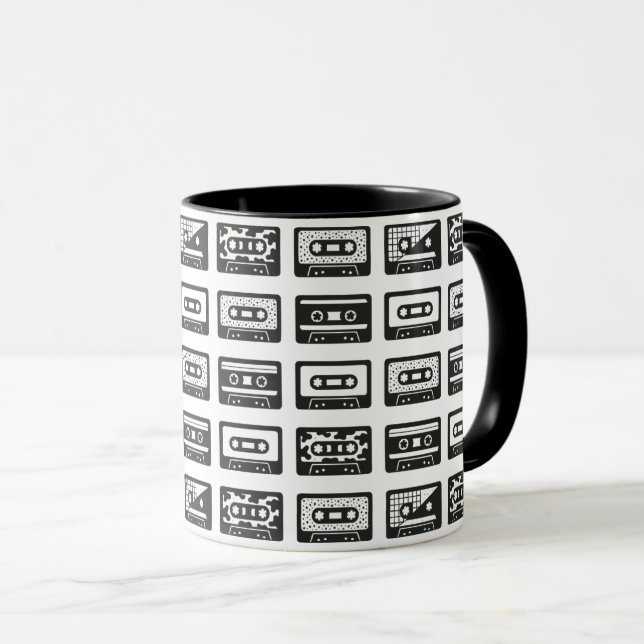 Mug Bandes Cassette (Devant droit)