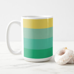 Mug Bandes de couleurs claires