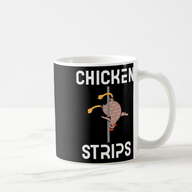 Mug Bandes de poulet Funny Dancing Chicken BBQ Byrbequ (Droite)