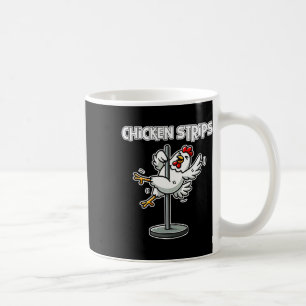 Mug Bandes de poulet Pun Drôle Sarcastique Citations d