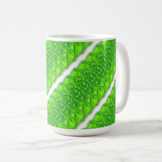 Mug - Bandes diagonales de Feuilles ivoiriens