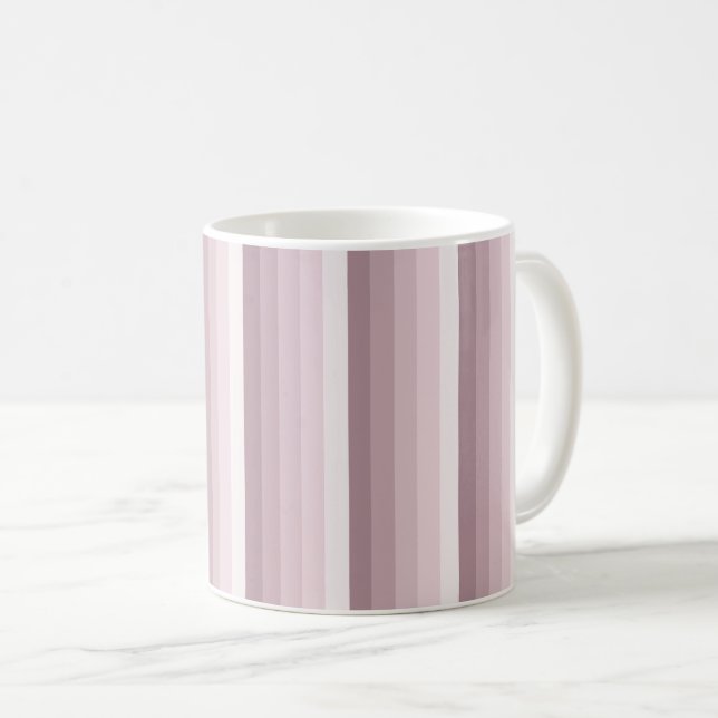 Mug Bandes d'ombre à quartz rose (Devant droit)