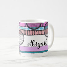 Bandes horizontales Médias mixtes abstraits, votre