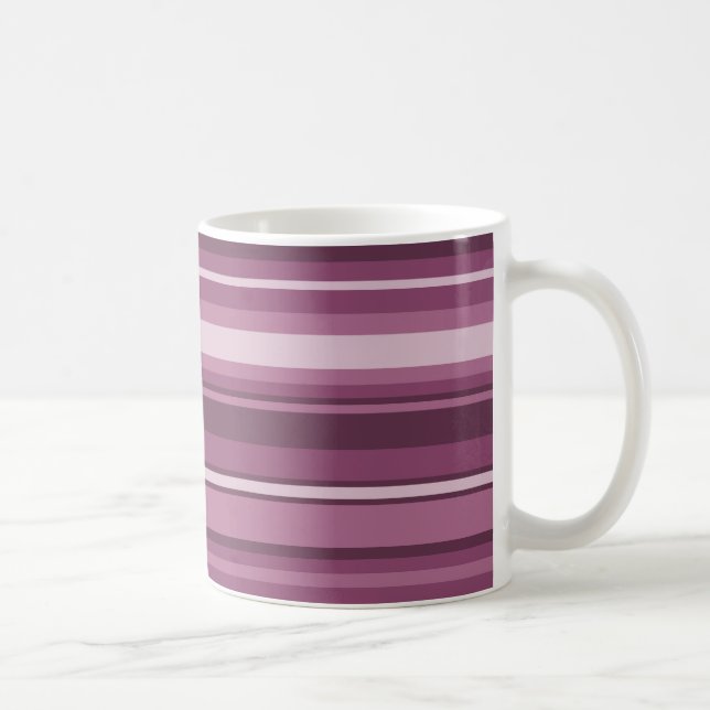 Mug Bandes mauves (Droite)