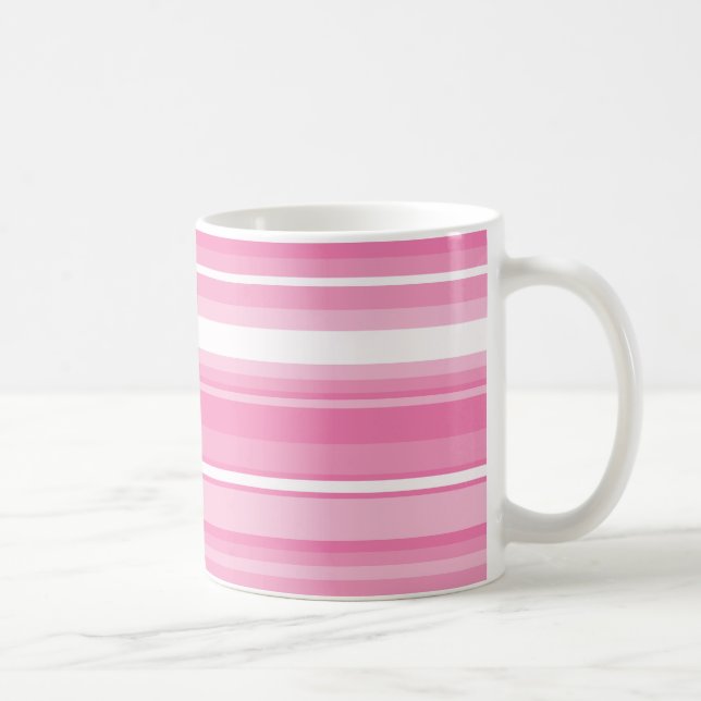 Mug Bandes roses (Droite)