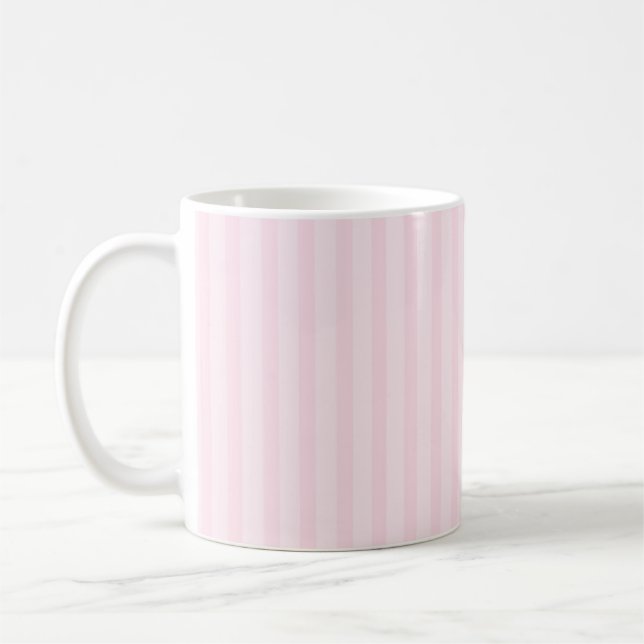 Mug Bandes roses 1 (Gauche)