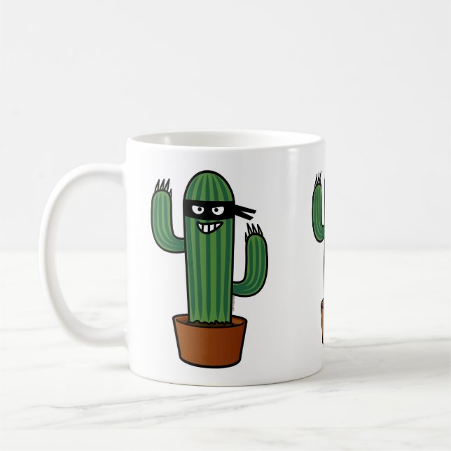 Mug Bandit sournois masqué par ninja de bandido de (Gauche)