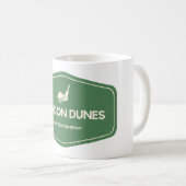 Mug Bandon Dunes en Oregon - Golf Destination Logo (Devant droit)