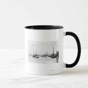 Mug Bandon, vue de l'Orégon du bord de mer de port