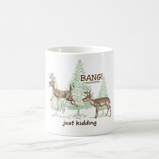 Mug Bang ! C'Est De L'Envie ! Humour de chasse (Centre)