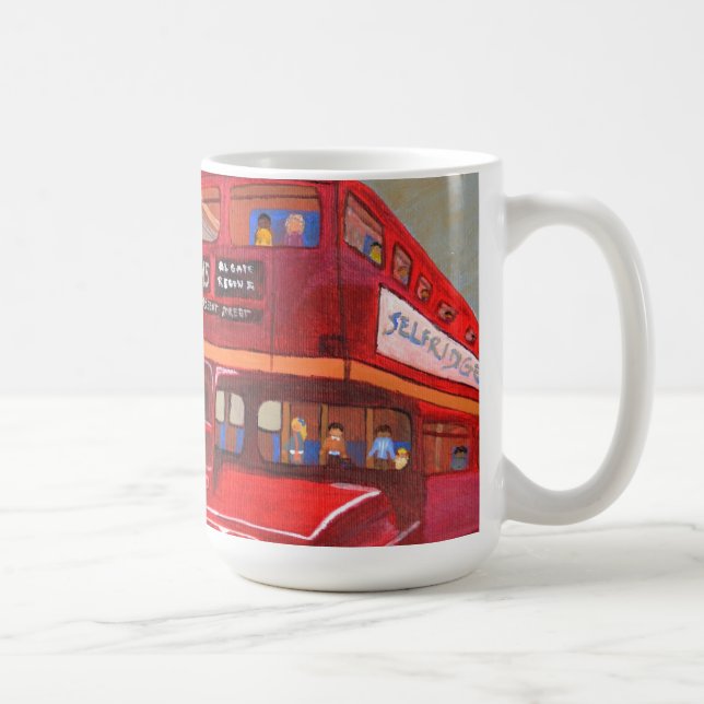 Mug Bang de bus de Londres (Droite)