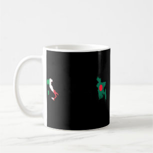 Mug Bangladesh Italie Drapeau Bangladesh Italien Heart