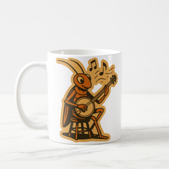 Mug Banjo Cricket (Gauche)