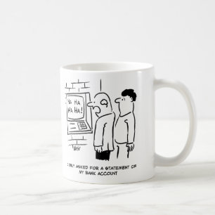 Mug Bank Cashpoint Machine rit à la carte client