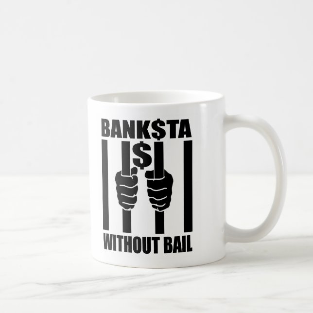 Mug Banksta$ sans caution (Droite)