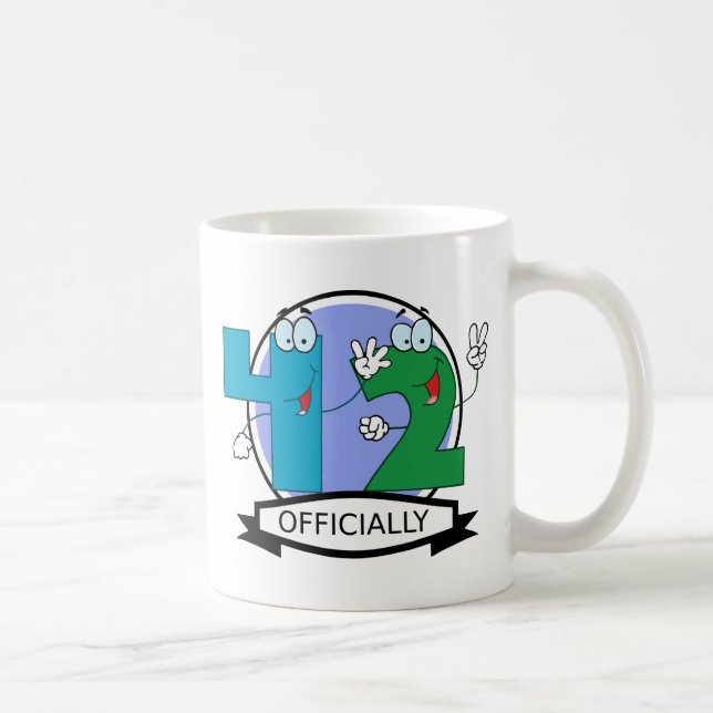 Mug Bannière d'anniversaire officielle 42 (Droite)