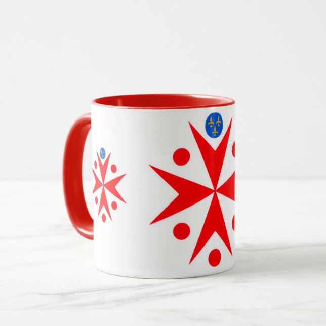 Mug Bannière de la marine toscane Medici (Devant gauche)