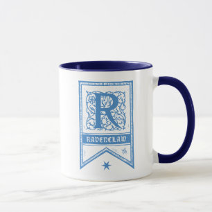 Mug Bannière de monogramme de Harry Potter   Ravenclaw