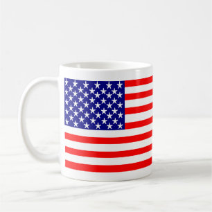 Mug Bannière étoilée de drapeau américain des