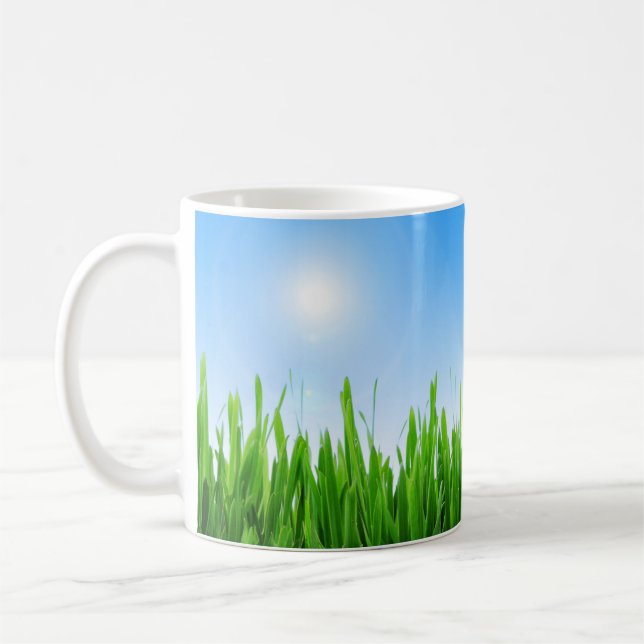 Mug Bannière verte et ciel (Gauche)