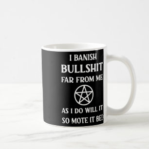 Mug Banning Spell drôle Wiccan Pagan Halloween Cheek