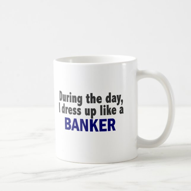 Mug Banquier au cours de la journée (Droite)