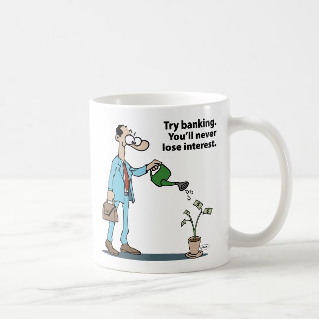 Mug Banquier masculin (Droite)