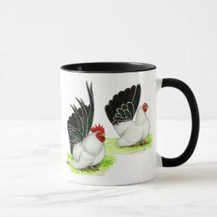 Mug Bantams noirs noirs japonais