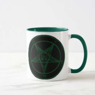 Mug Baphomet en vert