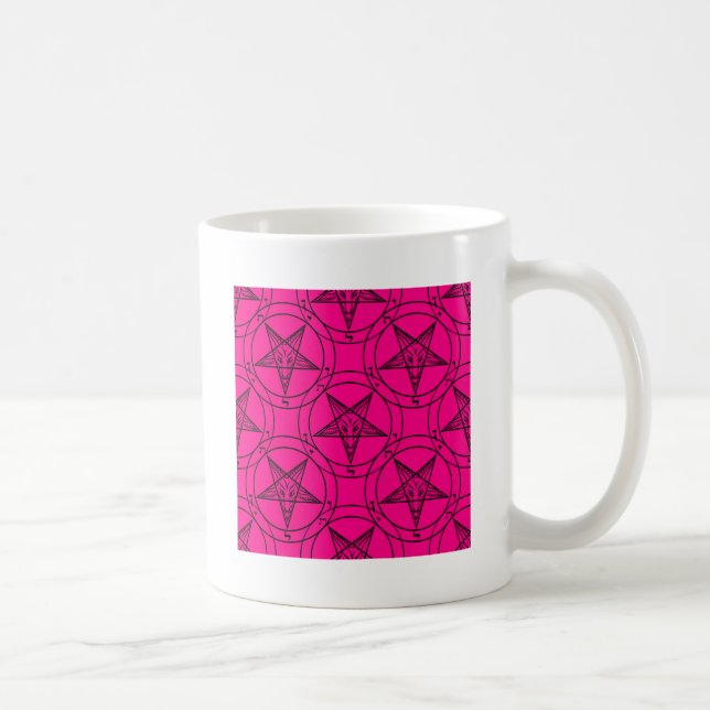 Mug baphomet rose (Droite)