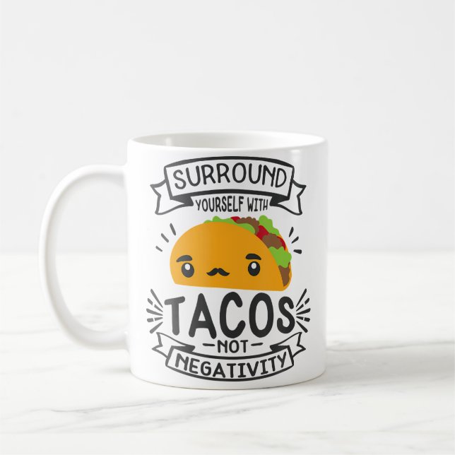 Mug Bar à Tacos Pour Amoureux de Tacos (Gauche)