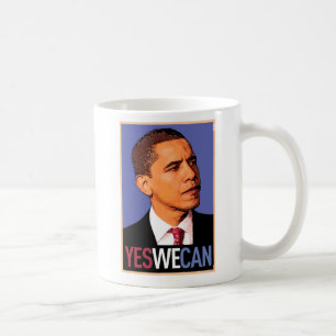 Mug Barack Obama "oui que nous pouvons" attaquer