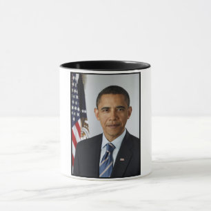 Mug Barack Obama Président américain Portrait de la Ma