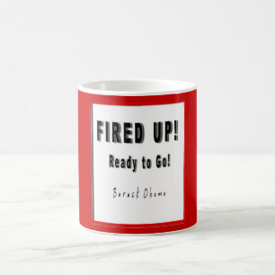 MUG BARACK OBAMA S'EST PRÊT À PARTIR