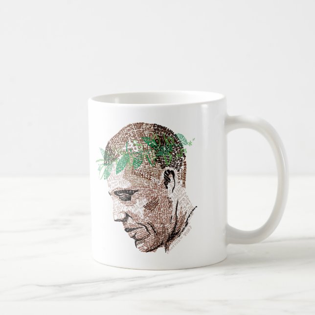 Mug Barack Obama typographique (Droite)