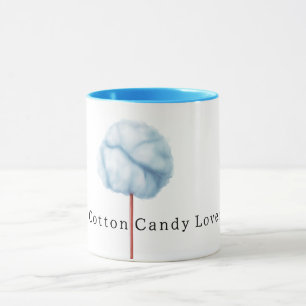 Mug Barbe à papa bleu clair