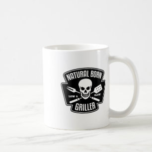 Mug Barbecue Naturel Né Griller Funny Grill Master G