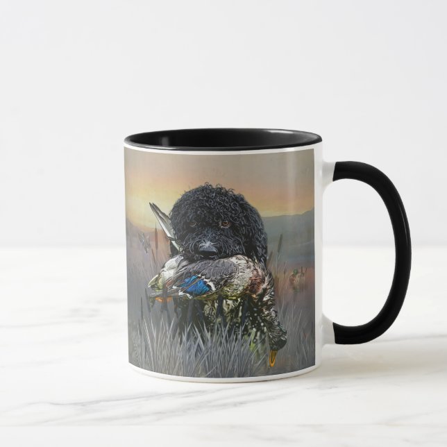 Mug Barbet, Chien d'eau français (Droite)