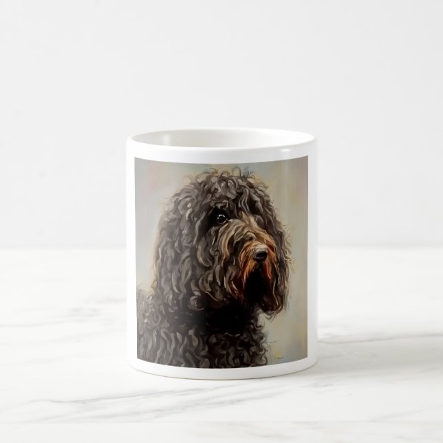 Mug Barbet - Portrait de chien (Centre)