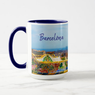 Mug Barcelona Park Guell Photographie d'Art