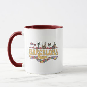 Mug Barcelone Espagne Europe
