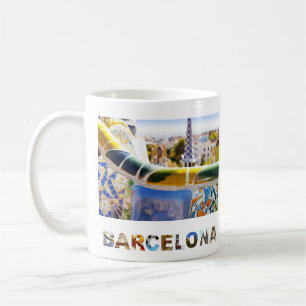 Mug Barcelone Espagne Parc Guell Travel Photo